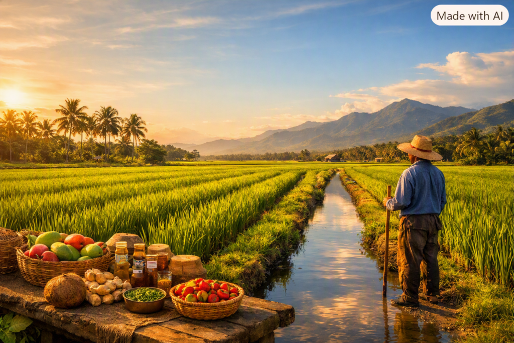 rice garden